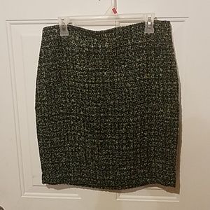 Liz Claiborne 12 petite pencil wool skirt